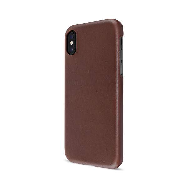 ARTWIZZ - 6601-2179 - Leather Clip f?r iPhone X (braun)