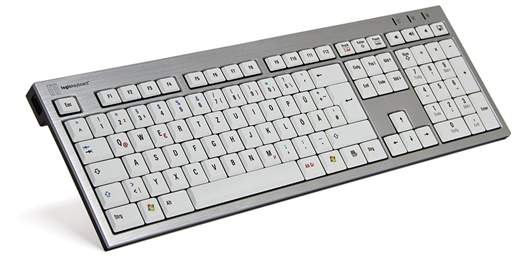 LOGICKEY - SKB-AJPU-DE - Premium PC Slim Line Keyboard- dt.