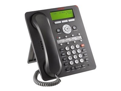 Avaya - 700510907 - Avaya one-X Deskphone Value Edition 1608-I - VoIP-Telefon - H.323 - Schwarz