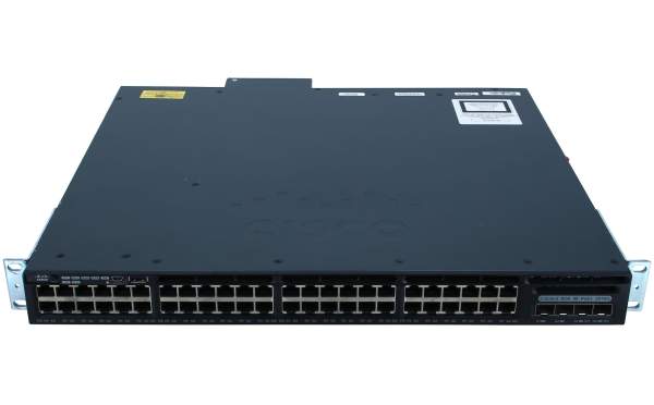 Cisco - WS-C3650-48FD-S - Cisco Catalyst 3650 48 Port Full PoE 2x10G Uplink IP Base