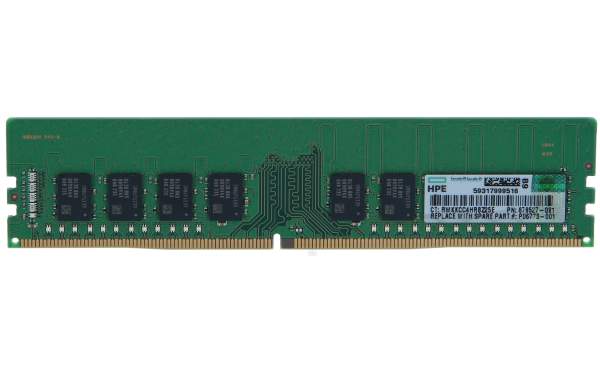 HPE - 879527-091 - 16GB (1*16GB) 2RX8 PC4-21300V-E DDR4-2666MHZ ECC UDIMM