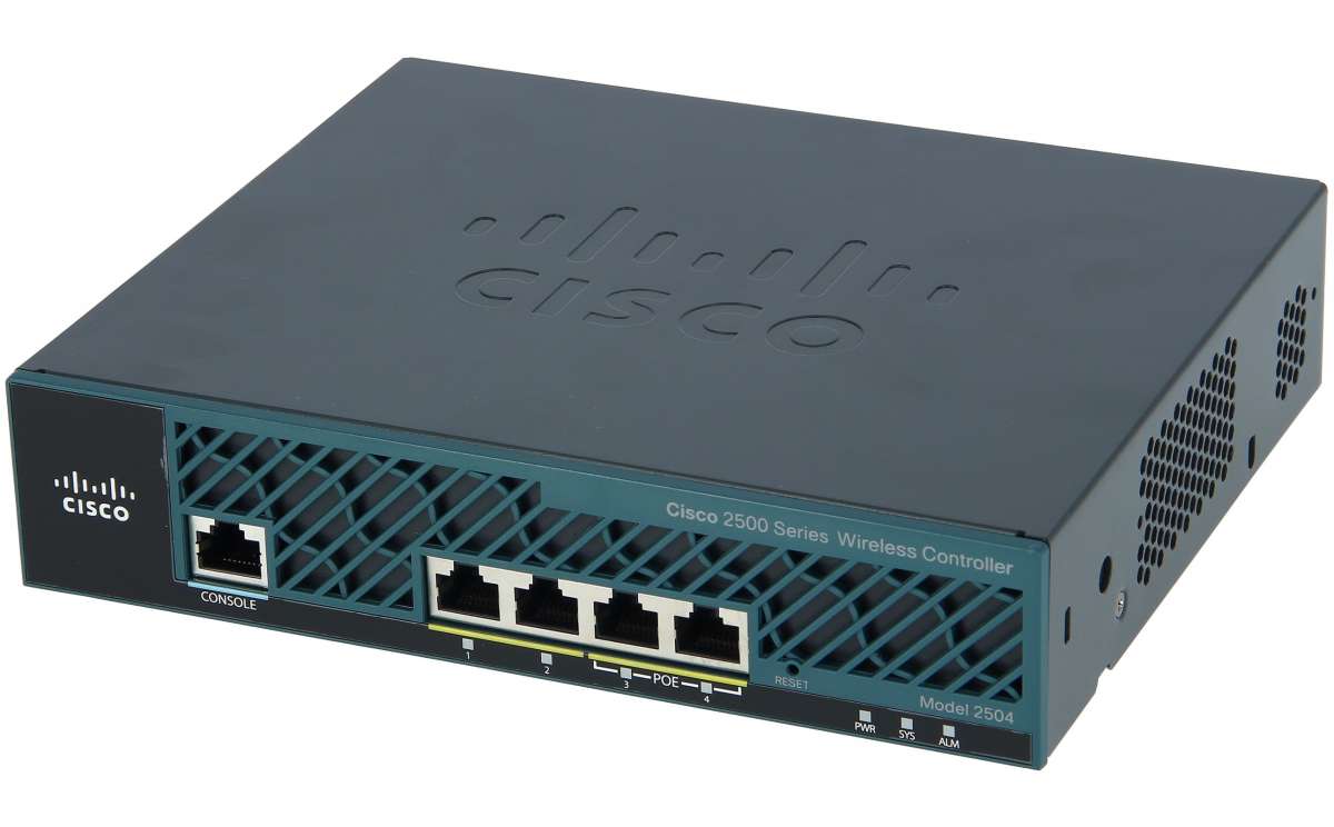 Cisco - AIR-CT2504-5-K9 - 2504 Wireless Controller with 5 AP Licenses new  and refurbished buy online low prices