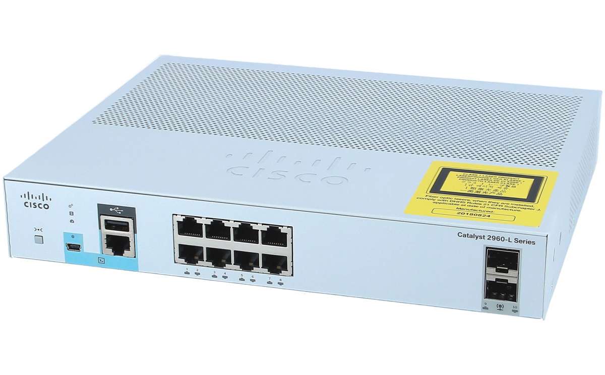 WS-C2960L-8TS-LL - Catalyst 2960L-8TS-LL - Switch - verwaltet - 8 x  10/100/1000 + 2 x Gigabit SFP (Uplink) neu und gebraucht günstig online  kaufen - Cisco