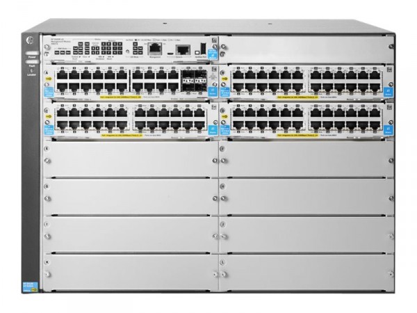 HPE - J9826A - Aruba 5412R-92G-PoE+/4SFP v2 zl2 - Switch - 1.000 Mbps - 24-Port 7 HE - Rack-Modu