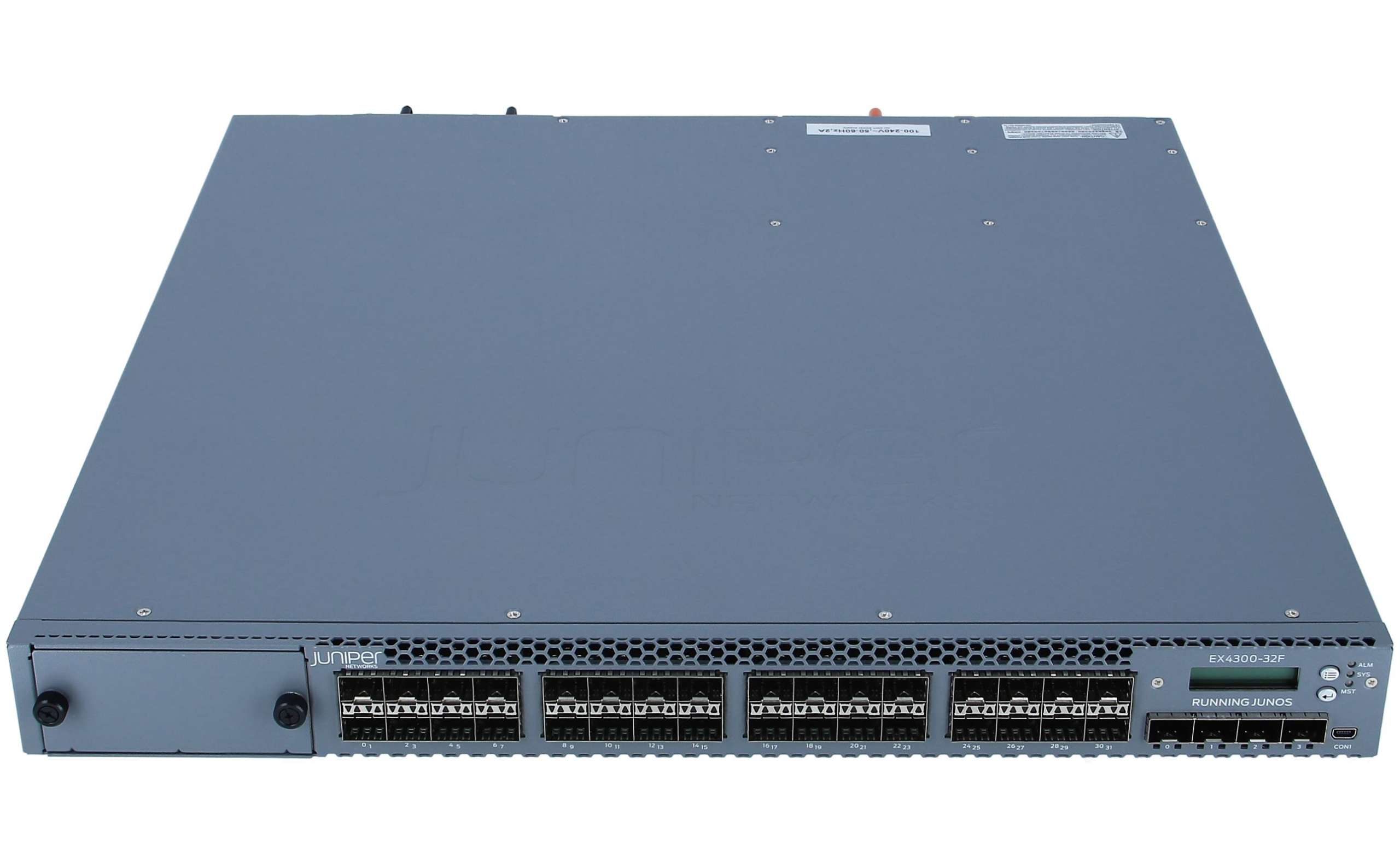 EX4300-32F-DC Juniper Layer 3 Switch Manageable 3 Layer Supported 1U High  Desktop Rack-mountable (Refurbished)