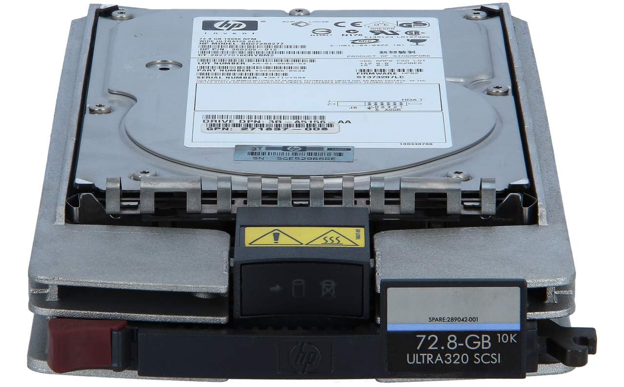 HP - 286714-B22 - HP 72GB 10K U320 SCSI HOTSWAP HDD