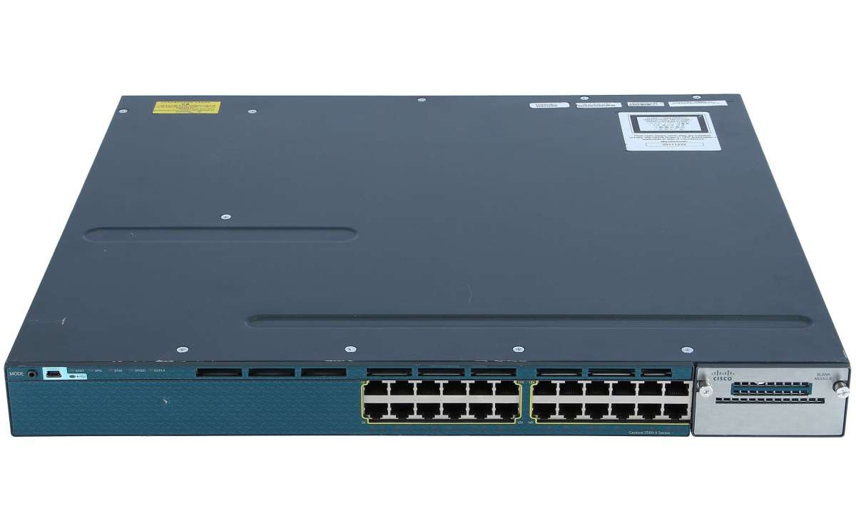 Cisco - WS-C3560X-24T-L - Catalyst 3560X 24 Port Data LAN Base neu