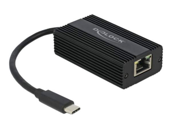 DELOCK - 65990 - Adapter USB-C > 2,5 Gigabit LAN (Realtek) schwarz