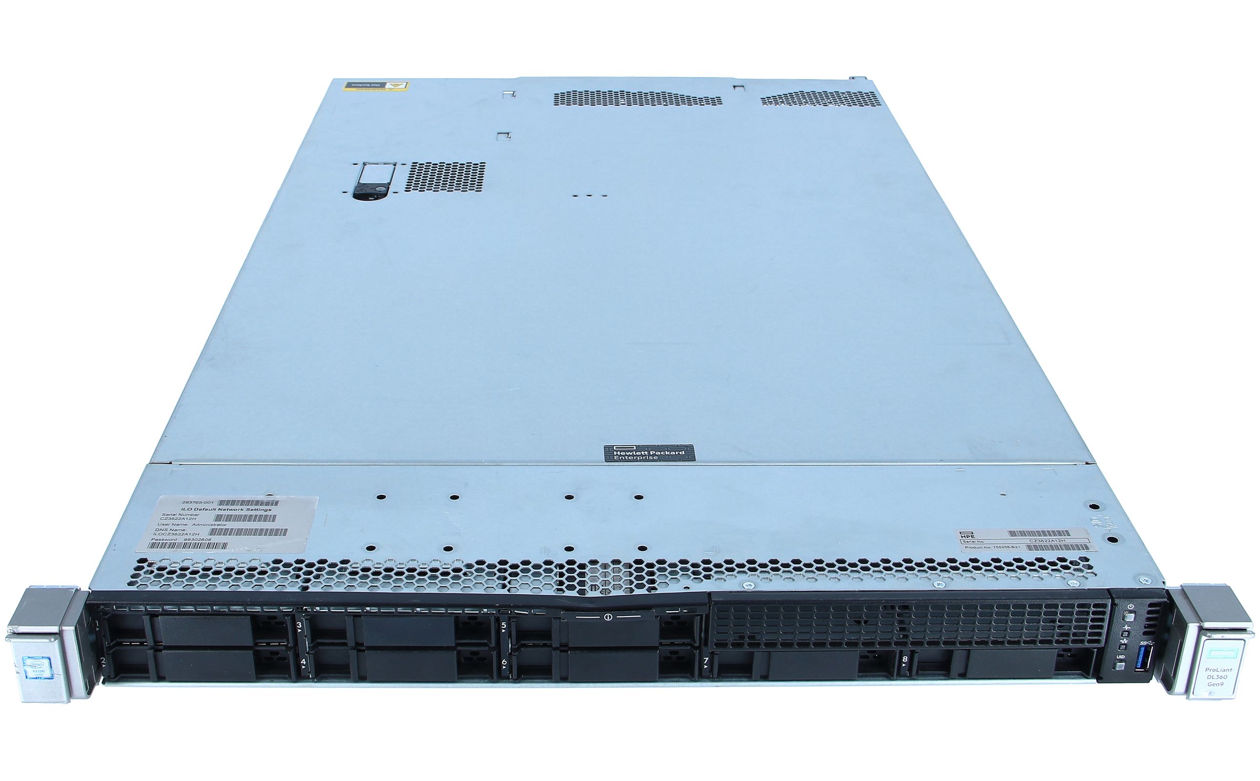 HP - 755258-B21 - HP DL360 Gen9 8SFF CTO Server new and refurbished buy ...