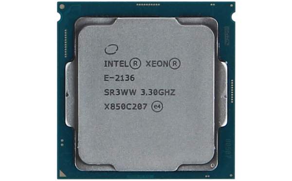 Intel - CM8068403654318 - Xeon E-2136 - 3.3 GHz - 6 Kerne - 12 Threads