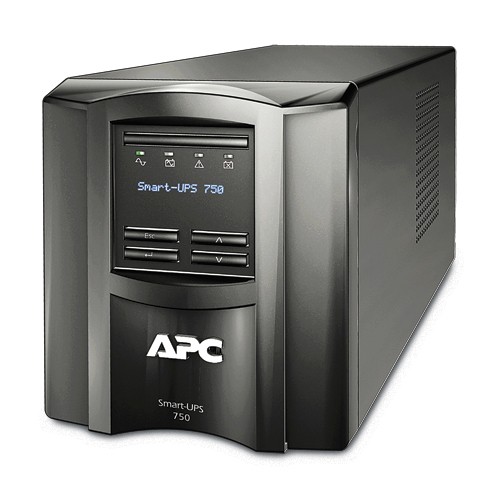 APC - SMT750I/Q2K3 - SMT750I + Service Bundle 3 750VA 6AC outlet(s) Schwarz Unterbrechungsfreie