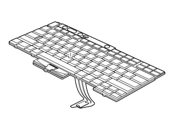 Lenovo - 45N2102 - Lenovo Ersatztastatur Notebook - Japanisch