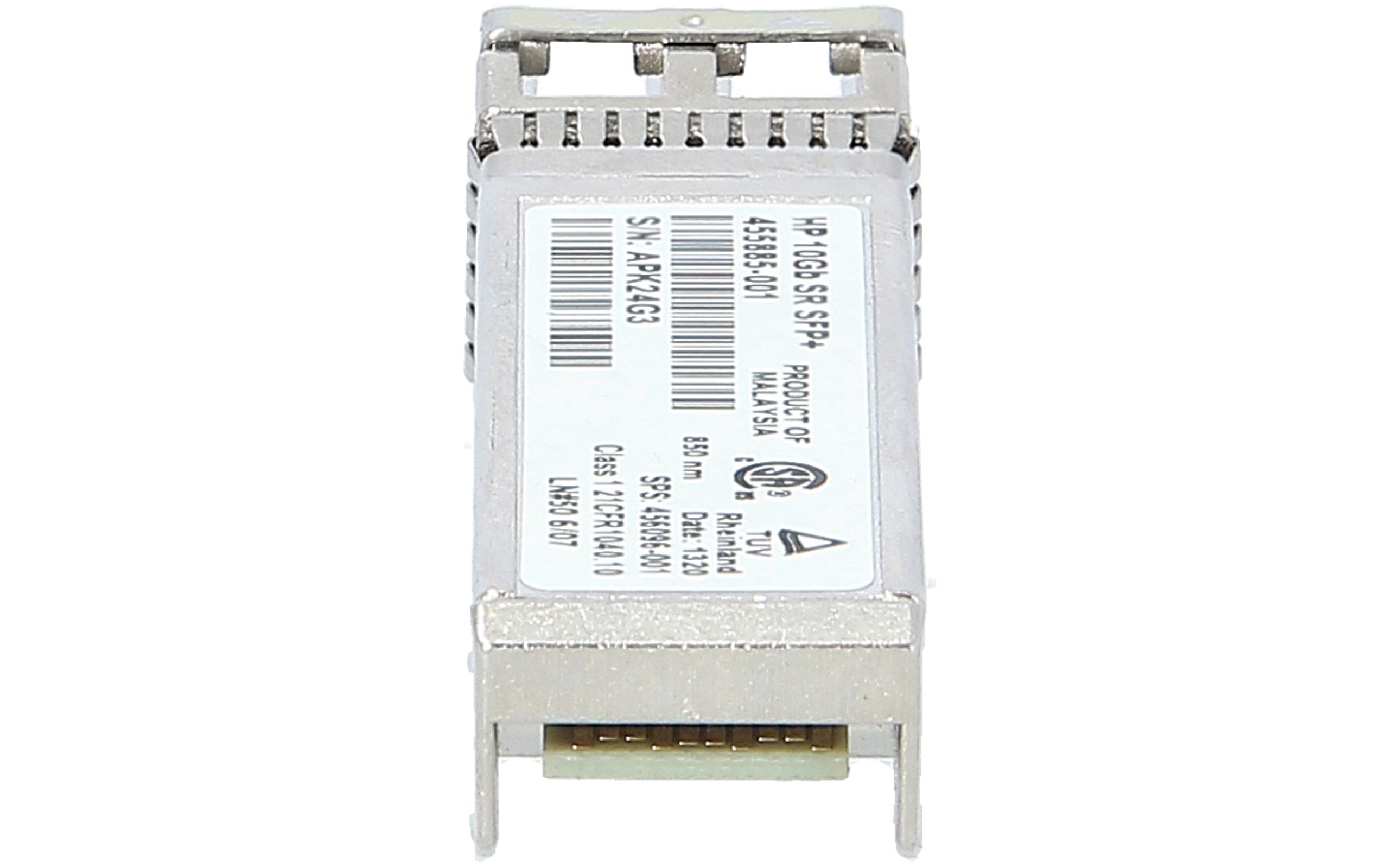 HPE 455883-B21 SFP+ transceiver module 10 GigE 10GBase-SR LC  multi-mode bis zu 300 m 850 nm