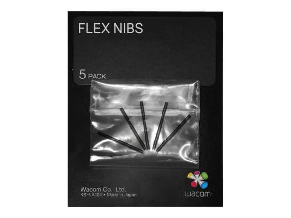 WACOM - ACK-20004 - Flex nibs 5 pack for Intuos4/5/Pro