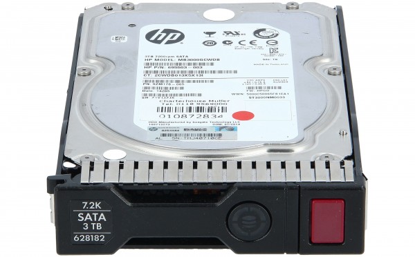 HP - 695503-003 - 695503-003 HP 3TB 7.2K 6G MDL LFF SATA SC HDD - Festplatte - Serial ATA