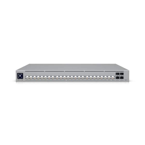 Ubiquiti - USW-PRO-HD-24-POE - Switch - Layer 3 - 2x 10 GbE PoE++ - 22x 2.5 GbE PoE++- 4x 10G SFP+ ports