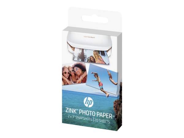 HP - W4Z13A - ZINK Sticky-Backed Photo Paper - Selbstklebend - glänzende Ausführung