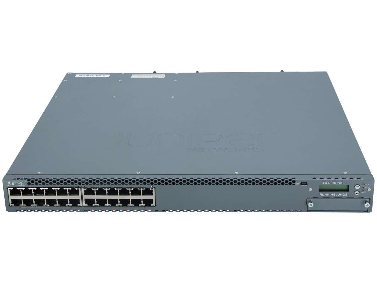 Juniper EX4300-48T 48-Port 10/100/1000Base-T Switch w/ 2x JPSU-350