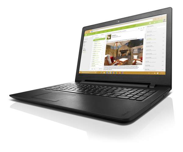 Lenovo - 80T700JFUK - Lenovo IdeaPad 110 Schwarz Notebook 39,6 cm (15.6 Zoll) 1366 x 768 Pixel 1