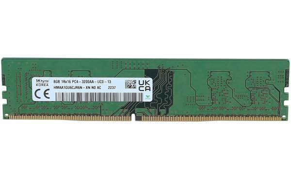 Hynix - HMAA1GU6CJR6N-XN - 8GB x1 DDR4 3200MHZ - 1RX16 - PC4-25600