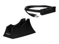 DELOCK - 61858 - USB3 Dockingstation f?r 1x SATA HDD, SSD oder optisches Laufwerk