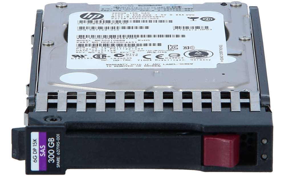 HP 627195 - 001 HP 300 GB 15 K 6 G SFF SAS HDD並行輸入 - その他PC