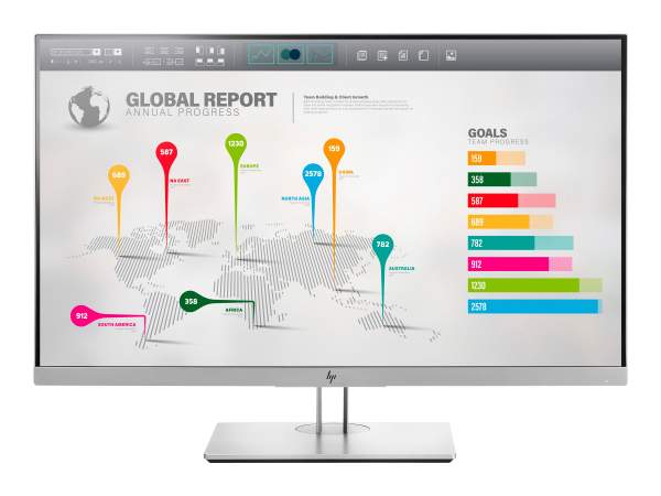 HP - 1FH52AT#ABB - HP EliteDisplay E273q - LED-Monitor - 68.5 cm (27")