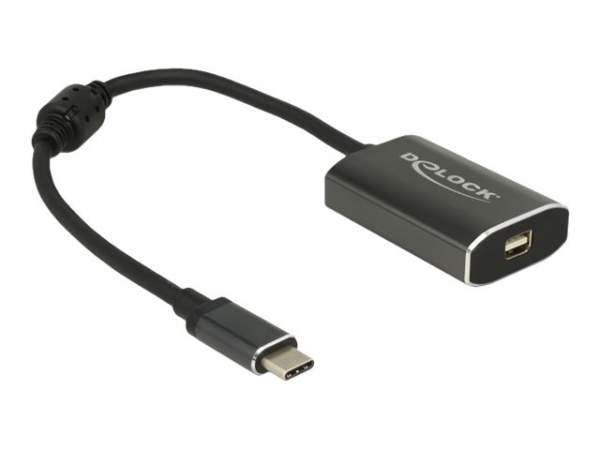 DELOCK - 62990 - USB-C Adapter auf Mini-DisplayPort 4k (DP-Alt Mode) + 1x USB-C PD