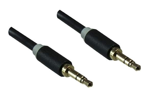 DINIC - MO-KK-10S - Kabel 3,5mm Stereo Klinke St./ St. 10m schwarz