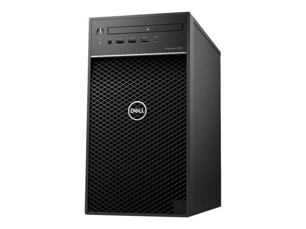 Dell - CKJK7 - Precision 3650 Tower - MT - 1 x Core i7 10700K / 3.8 GHz - vPro - RAM 32 GB - SSD 512 GB - DVD-Writer - UHD Graphics 630 - GigE - Win 10 Pro 64-bit (includes Win 11 Pro Licence) - monitor: none - black - BTS- with 1 Year Basic Onsite (CH I