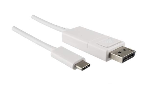 DINIC - USBC-DP-2 - USB 3.1 Kabel Typ C Stecker auf DisplayPort, 2m