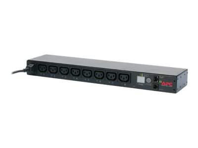 APC - AP7920B - AP7920B 8AC outlet(s) 1U Schwarz Stromverteilereinheit (PDU)