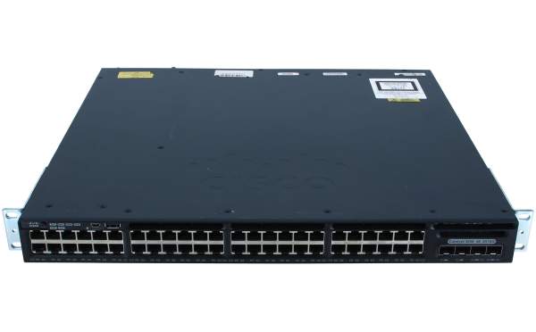 Cisco - WS-C3650-48TD-S - Cisco Catalyst 3650 48 Port Data 2x10G Uplink IP Base