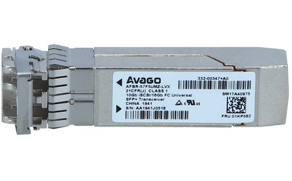 Lenovo - 4M17A13527 - SFP+ transceiver module - 10 GigE - 16Gb Fibre Channel - iSCSI