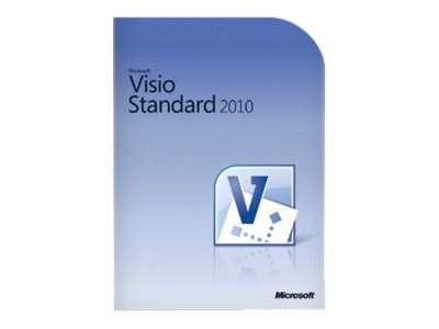 Microsoft - D86-04143 - Microsoft Visio Standard 2010 - Box-Pack - 1 PC