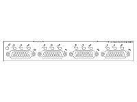 Cisco - PA-4E1G/75 - 4-Port E1 G.703 Serial Port Adapter (75ohm/Unbalanced)