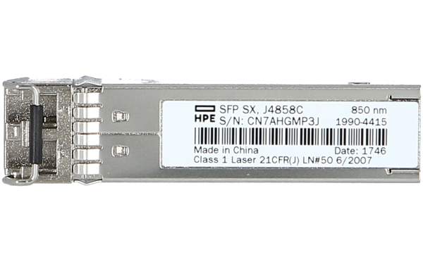 HPE J4858C SFP (mini-GBIC) transceiver module GigE 1000Base-SX LC  multi-mode bis zu 550 m 850 nm