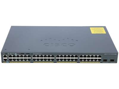 Cisco - WS-C2960X-48TS-L - Catalyst 2960-X 48 GigE, 4 x 1G SFP, LAN Base