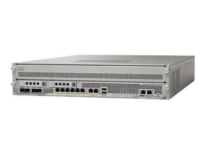 Cisco - ASA5585-S40-K9 - ASA 5585-X Chas with SSP40,6GE,4SFP+,2GE Mgt,1 AC,3DES/AES