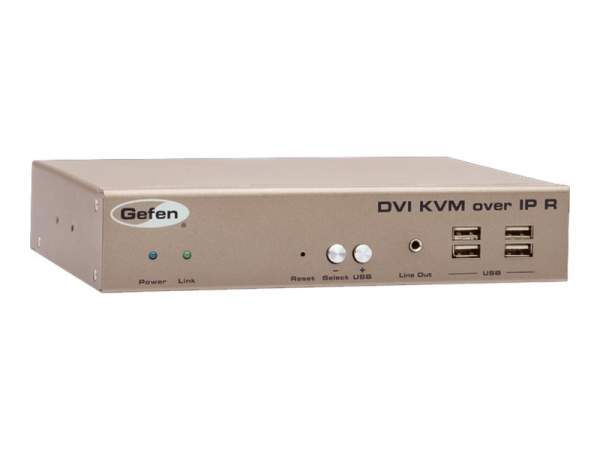 GEFEN - EXT-DVIKVM-LAN-LRX - DVI KVM ?ber IP (DVD-D Ausgang) Empf?nger