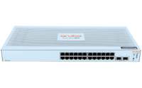 HPE - JL812A - Aruba Instant On 1830 24G 2SFP Switch - smart - 24 x 10/100/1000 + 2 x Gigabit SFP - desktop - rack-mountable