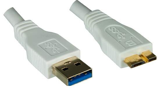 DINIC - USB3-MB-2-WDI - USB 3.0-Kabel A-Stecker/B-Micro-St. 2m schw. Blister